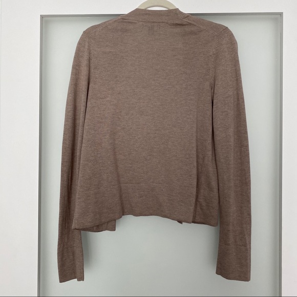 GAP tan silk blend crystal embellished cardigan sweater size XS - Picture 6 of 10